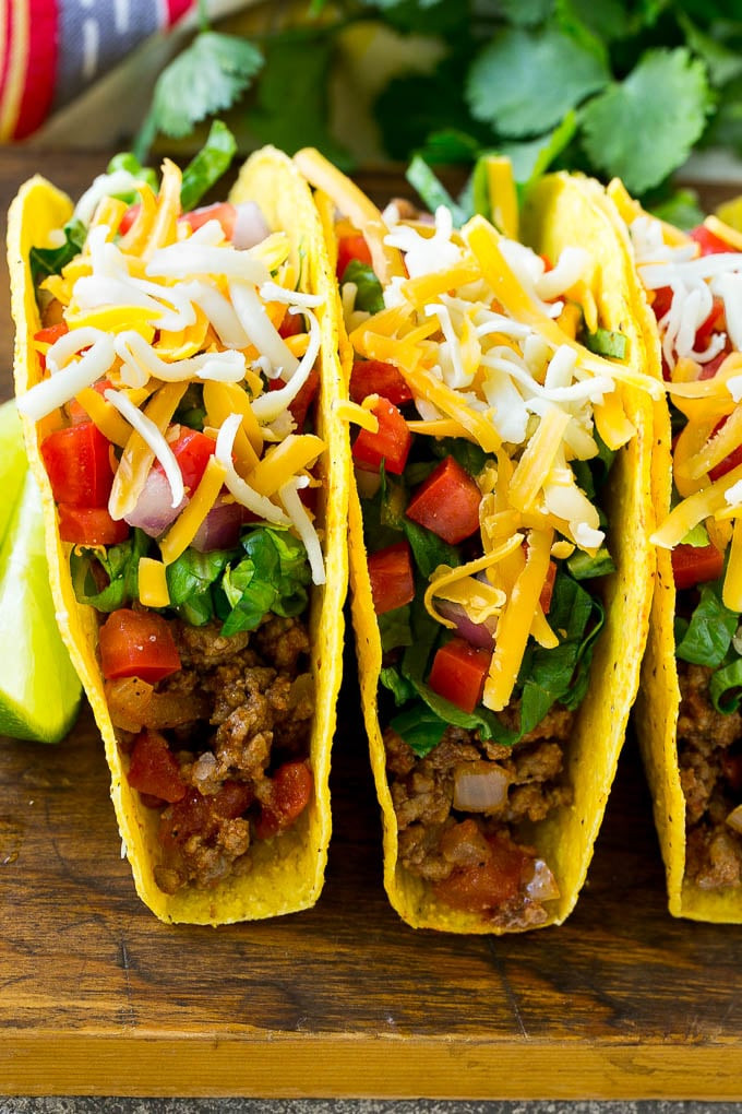 Gourmet Ground Beef Recipes
 Ground Beef Tacos Dinner at the Zoo