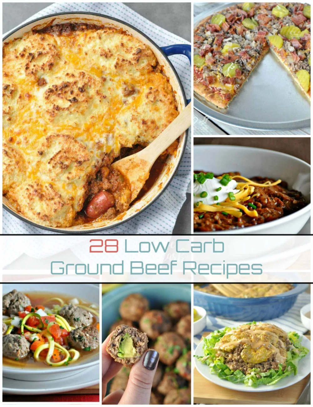 Gourmet Ground Beef Recipes
 28 Low Carb Ground Beef Recipes