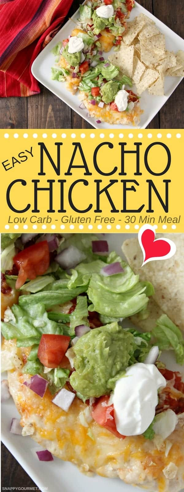 Gourmet Low Carb Recipes
 Nacho Chicken Easy Low Carb Baked Chicken Recipe