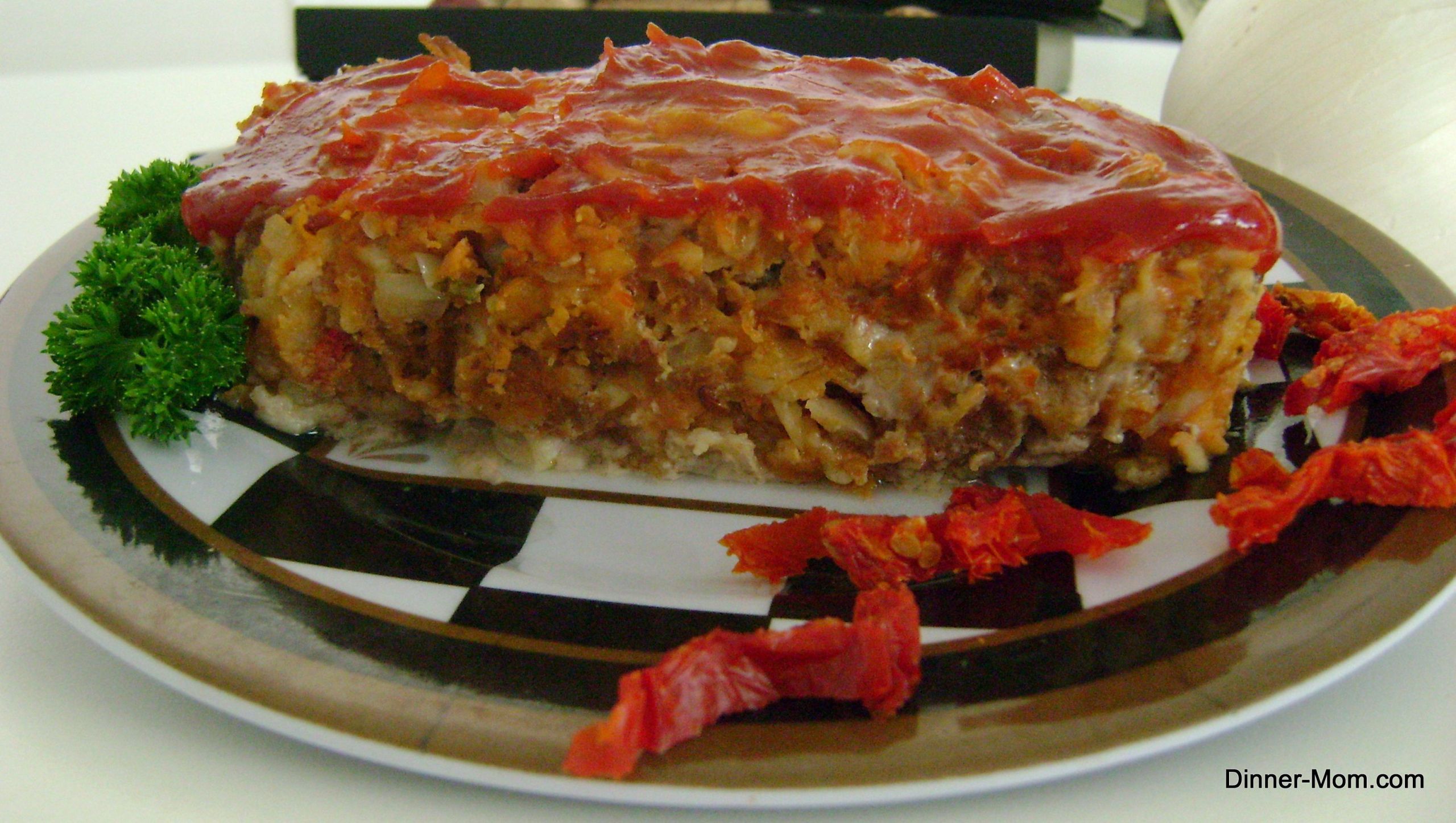 Gourmet Meatloaf Recipe
 Gourmet Meatloaf with Mozzarella and Sundried Tomatoes