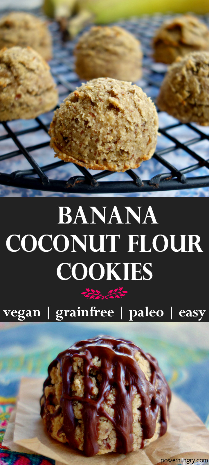 Grain Free Vegan Recipes
 Banana Coconut Flour Cookies Vegan Paleo Grain Free