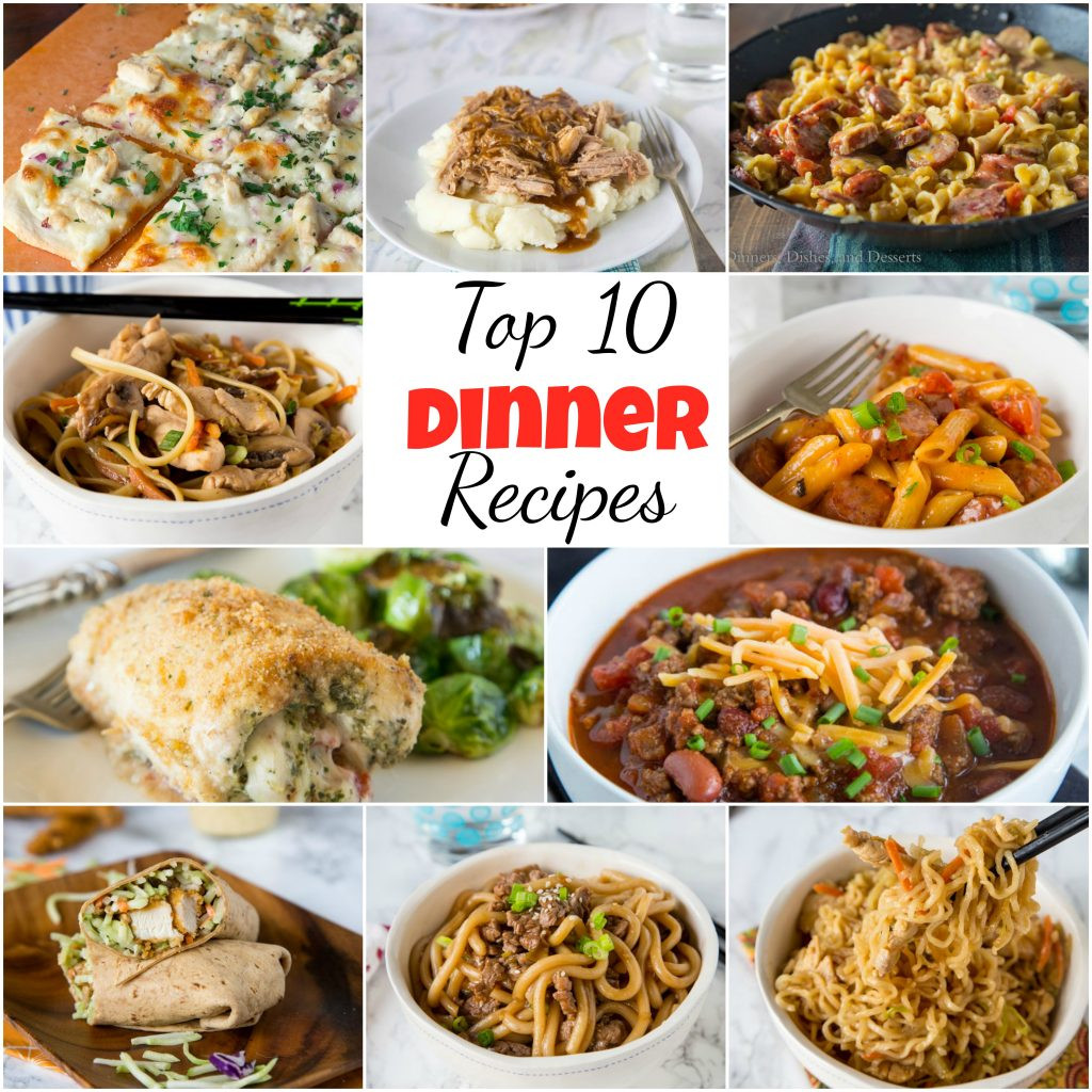 Great Dinner Recipes
 Top 10 Dinner Recipes Dinners Dishes and Desserts