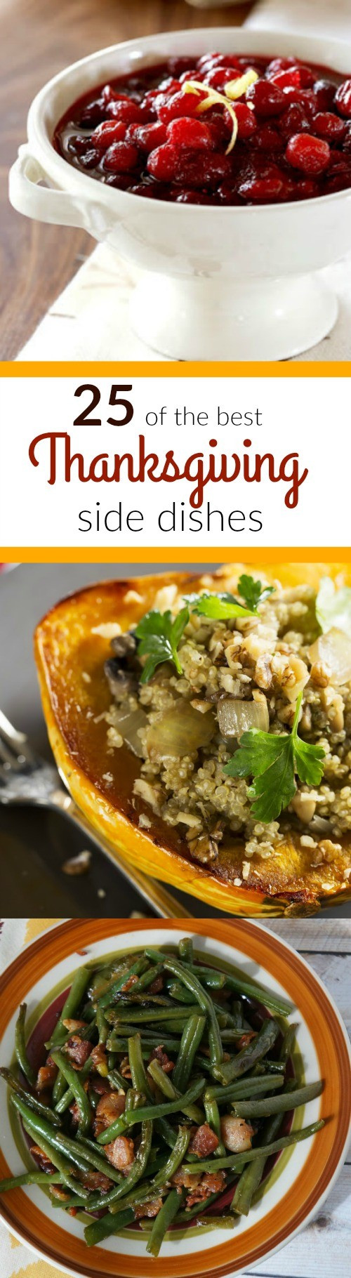 Great Thanksgiving Side Dishes
 25 The Best Thanksgiving Side Dish Recipes You Must Try