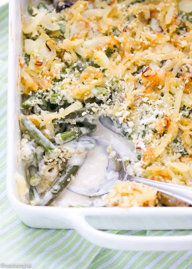 The top 24 Ideas About Green Bean Casserole without Mushroom soup ...