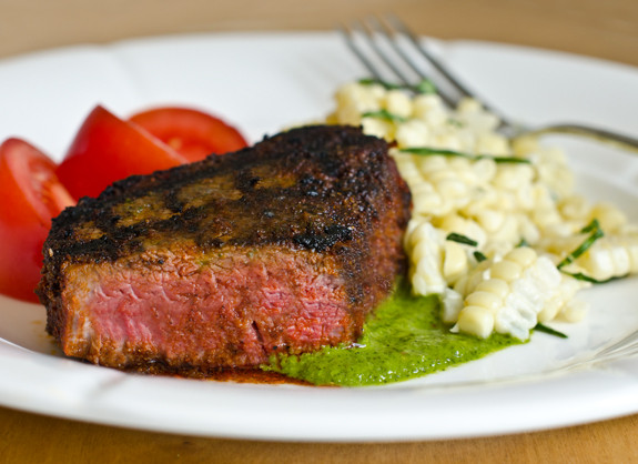 Grill Beef Tenderloin
 Grilled Spice Rubbed Beef Tenderloin Filets with Chimichurri