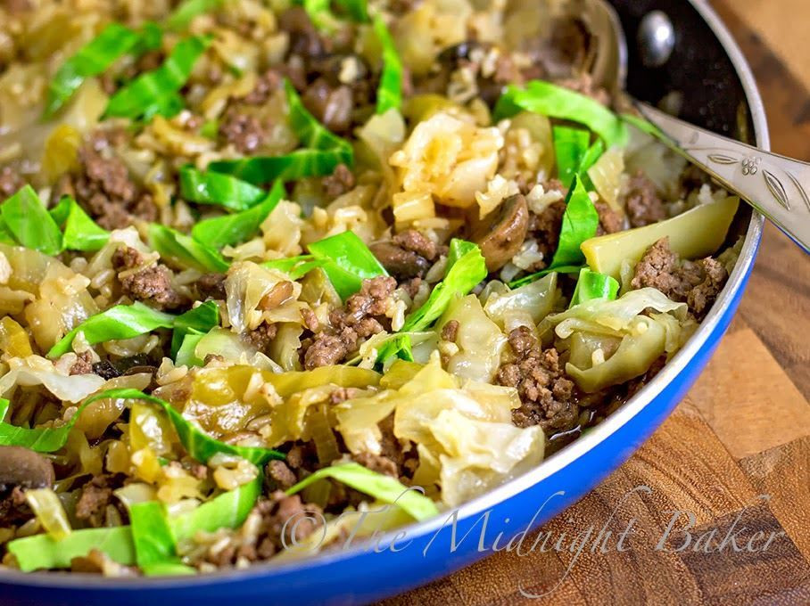 Ground Beef And Cabbage
 Unstuffed Cabbage Skillet