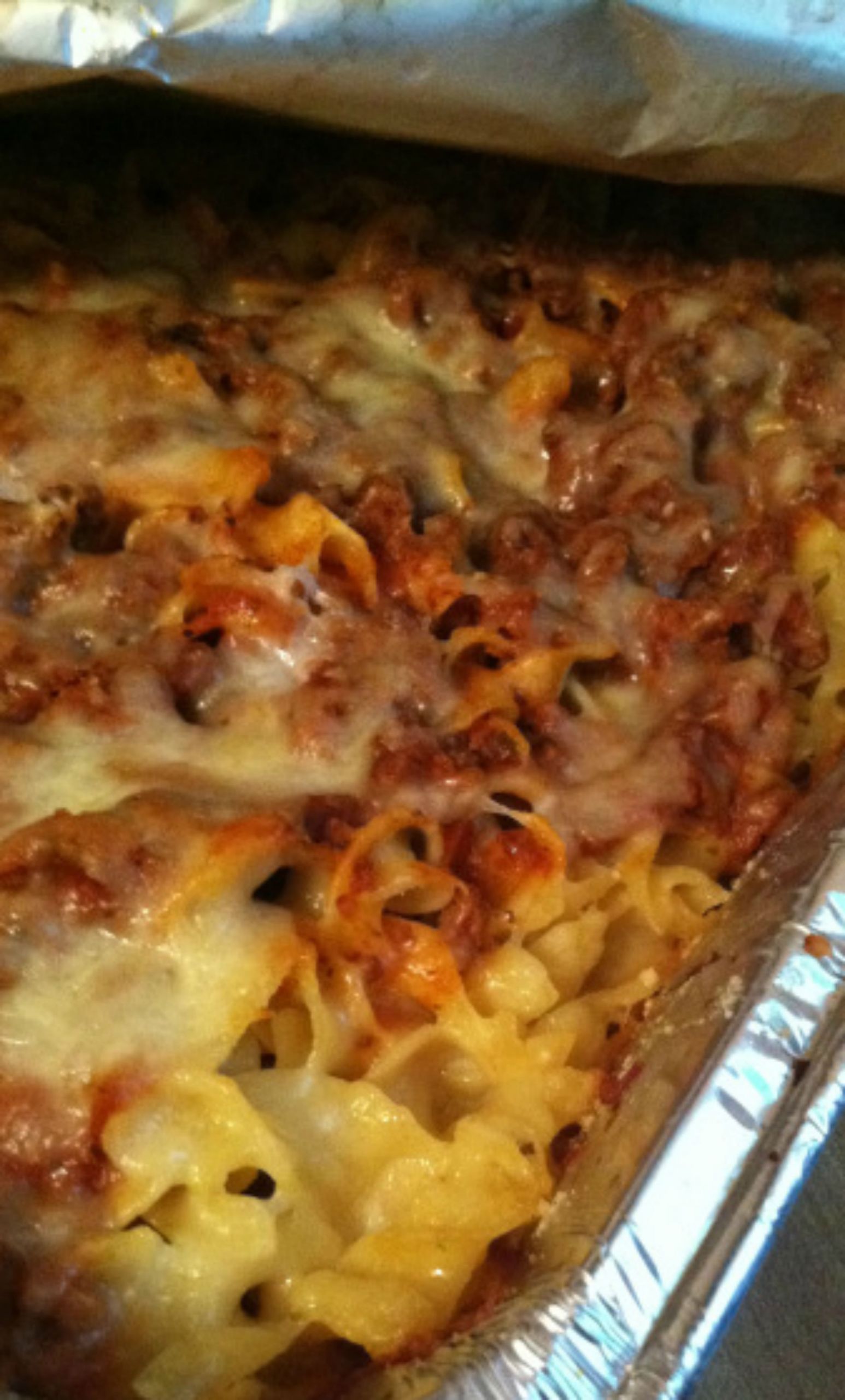 Ground Beef And Egg Noodles
 Friendship Casserole – Keep one share one