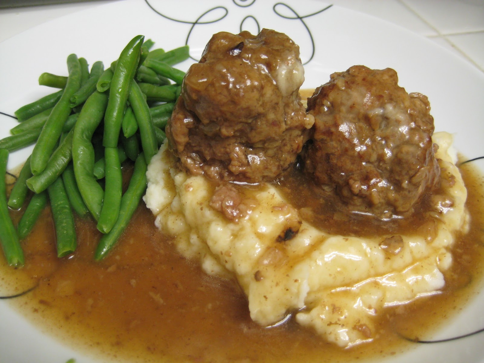 Ground Beef And Gravy
 The Foodista Chronicles Meatballs and Gravy