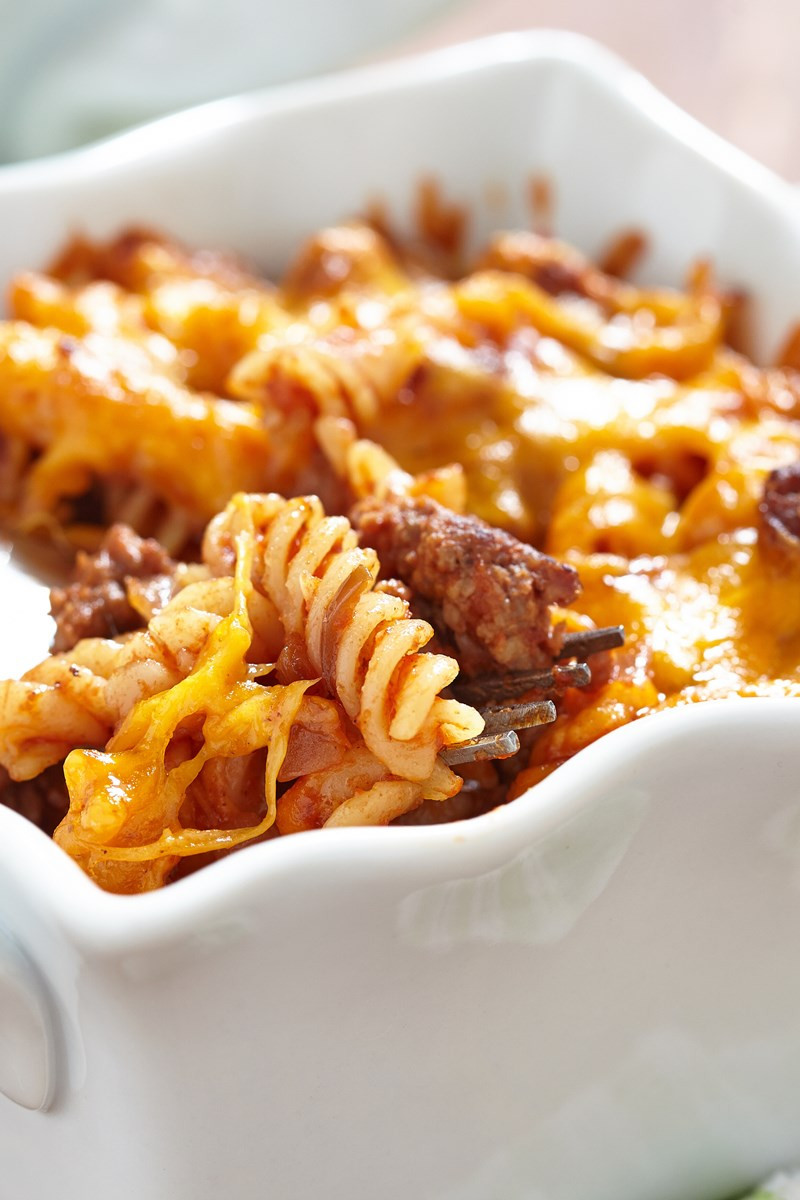 Ground Beef And Noodle Casserole
 Cheesy Ground Beef Noodle Casserole