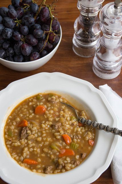 Ground Beef Barley Soup
 Easy and hearty beef barley soup Recipe
