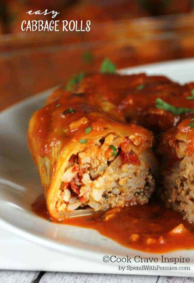 Ground Beef Cabbage Rolls
 Easy Cabbage Rolls Spend With Pennies