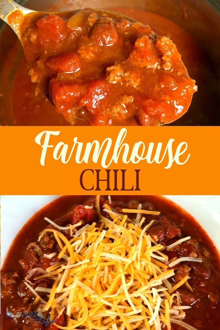Ground Beef Chili Recipe Stovetop
 Are you looking for a good hearty Farmhouse Style Chili
