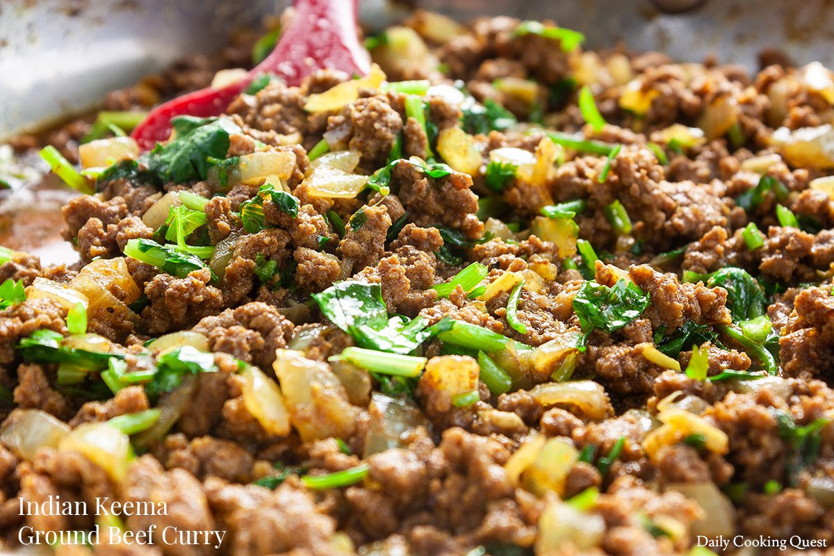 Ground Beef Curry
 Indian Keema Ground Beef Curry Recipe