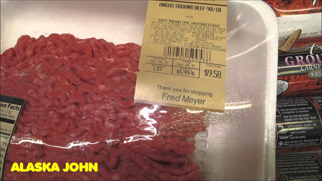 Ground Beef Price
 GROUND BEEF PRICES Anchorage Alaska Fred Meyer Store