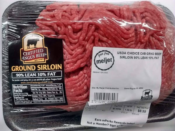 Ground Beef Sirloin
 Difference Between Types of Ground Beef Eat Like No e Else