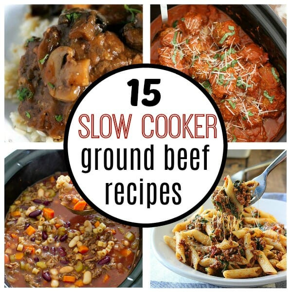 Ground Beef Slow Cooker
 15 easy slow cooker ground beef recipes My Mommy Style