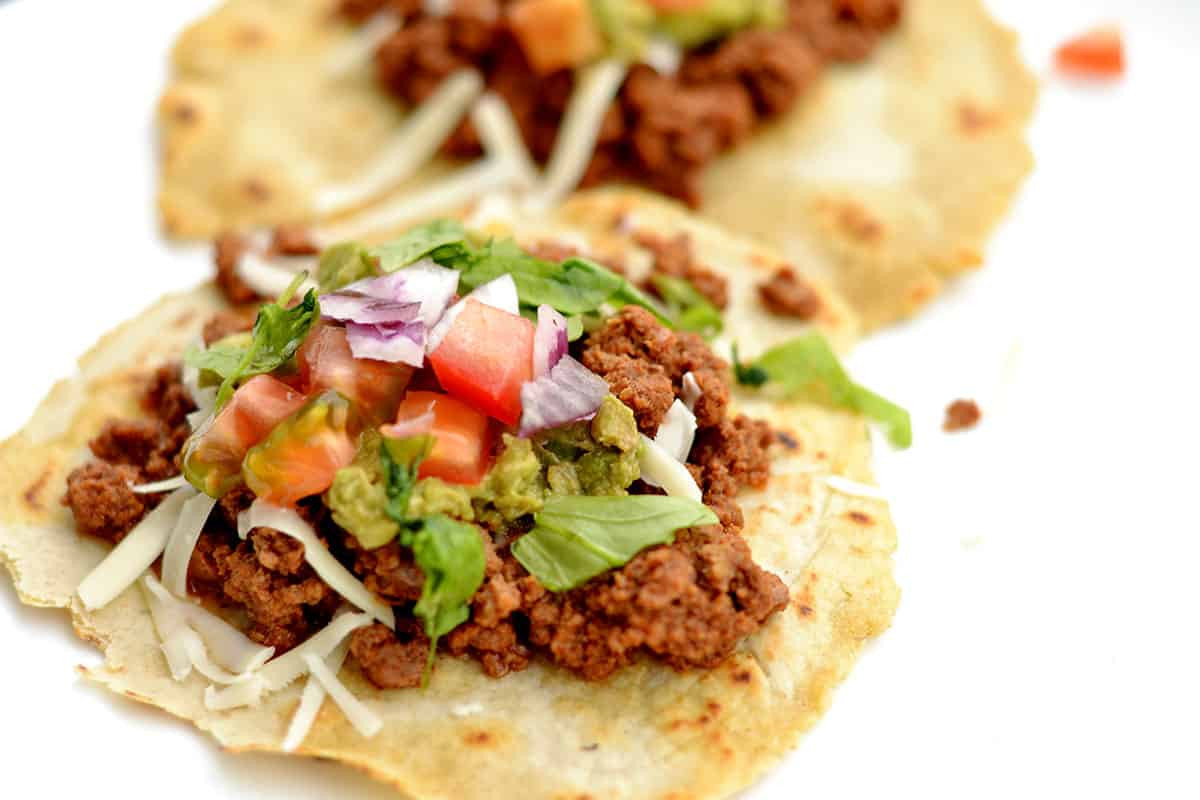 Ground Beef Tacos
 Slow Cooker Ground Beef Tacos Wholesomelicious