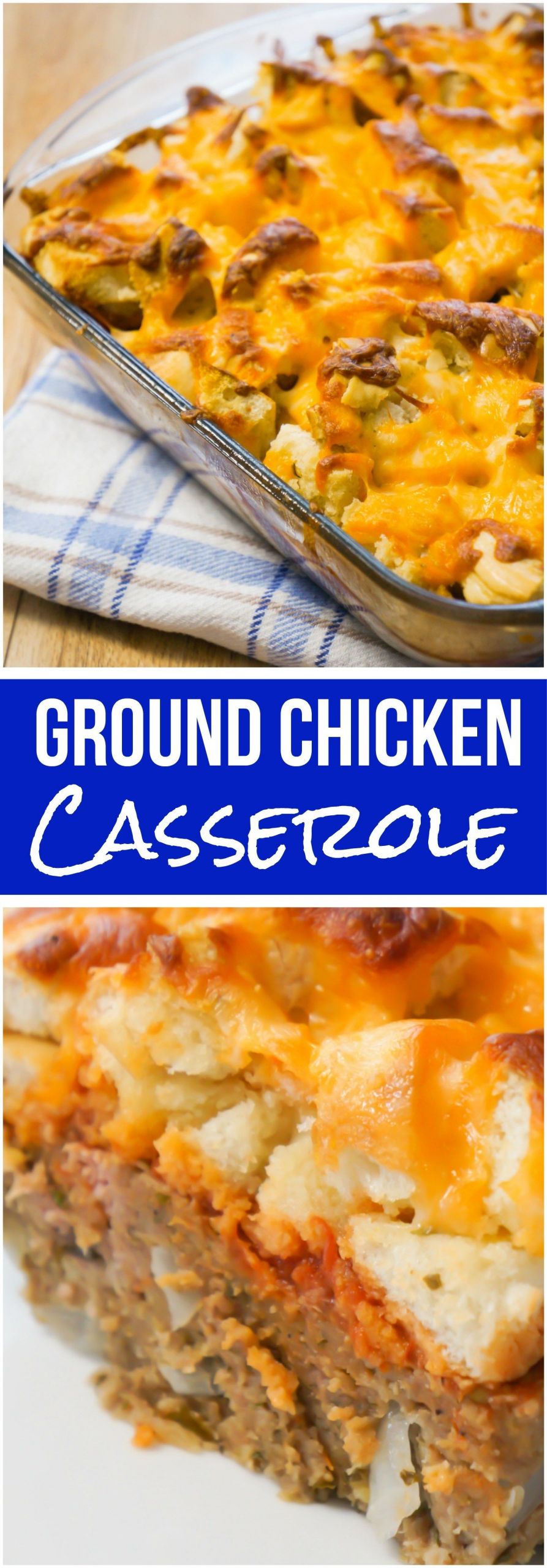 Ground Chicken Casserole
 Easy Ground Chicken Casserole This chicken casserole is