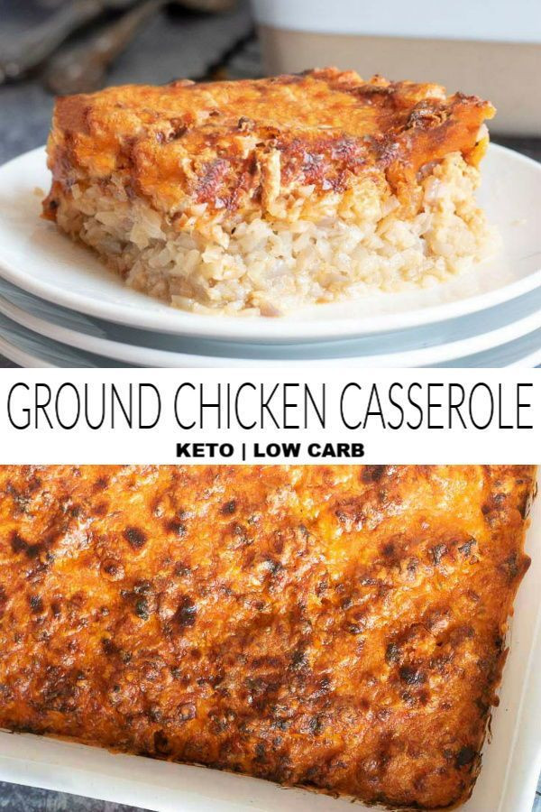 Ground Chicken Casserole
 Ground Chicken Casserole Recipe
