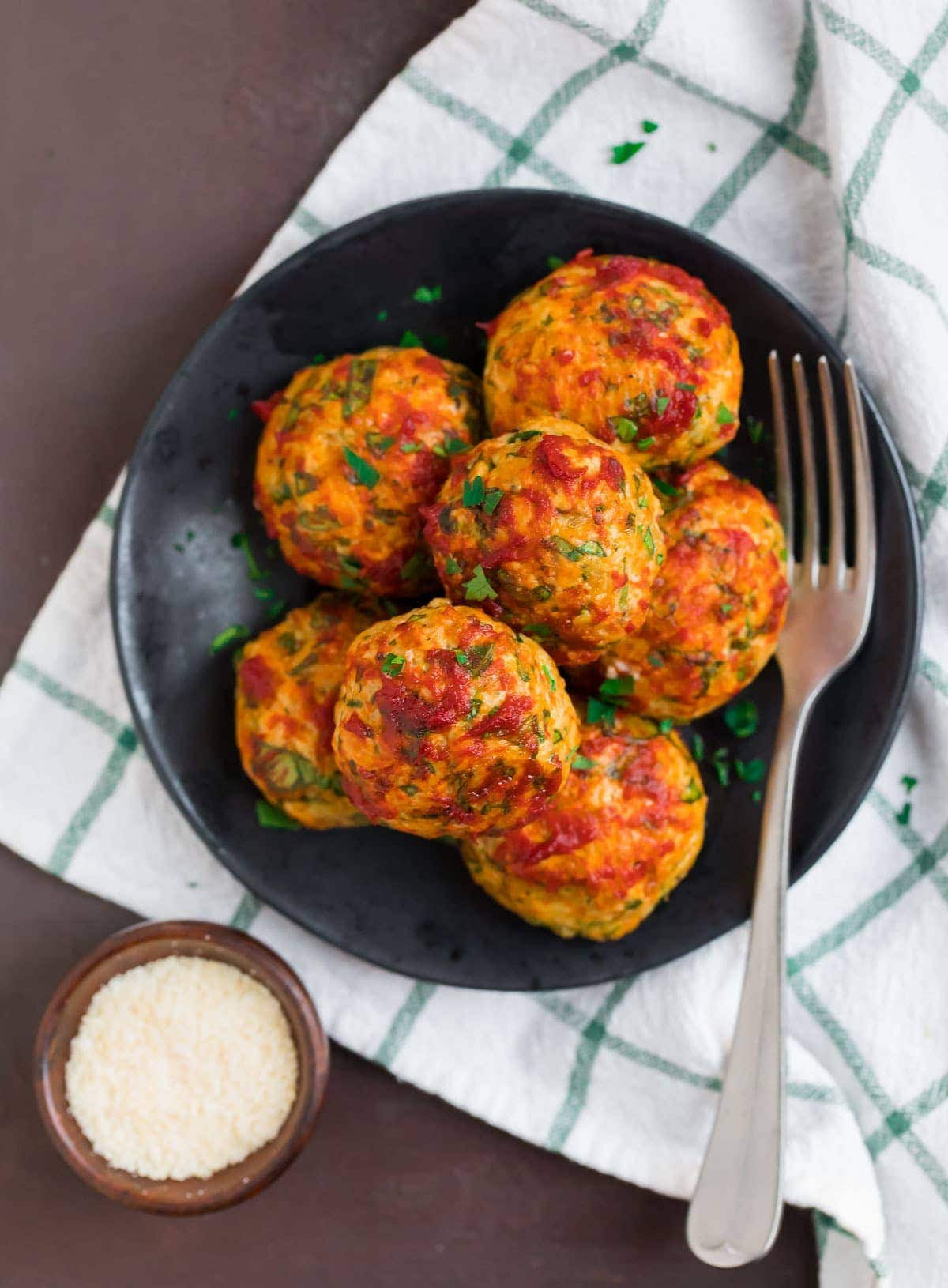 Ground Chicken Meatballs
 Baked Chicken Meatballs Easy and Healthy  WellPlated