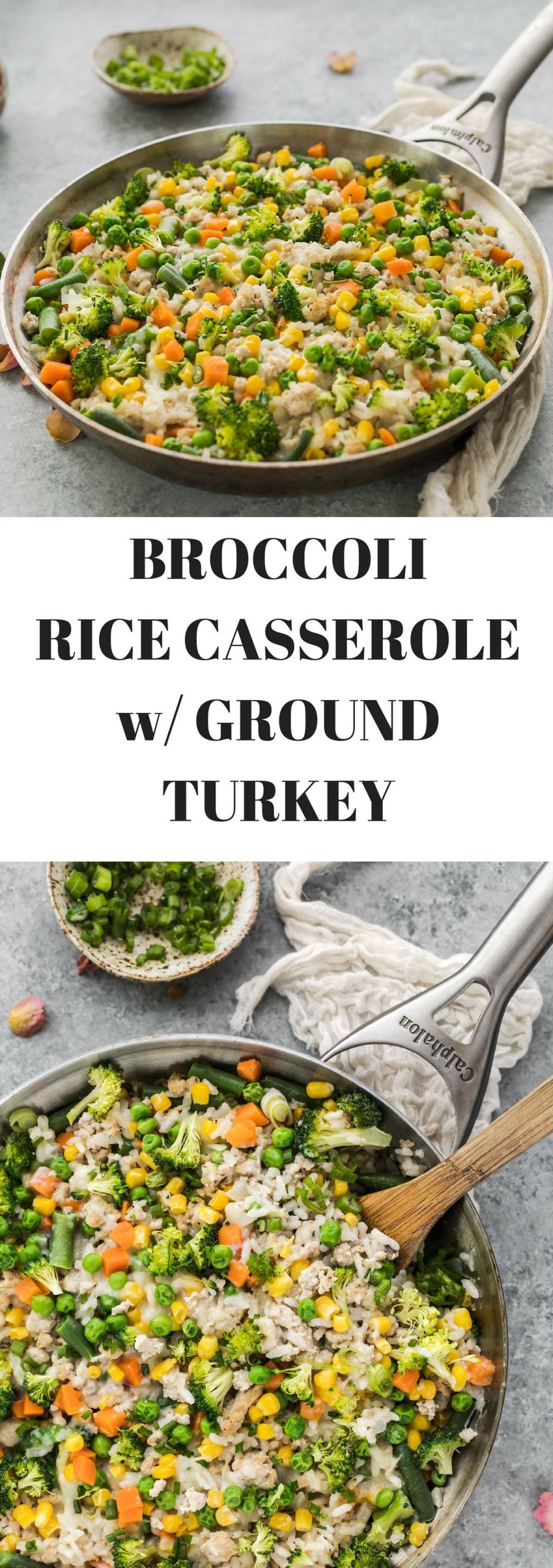 Ground Turkey And Rice Casserole
 Broccoli Rice Casserole with Organic Ground Turkey via