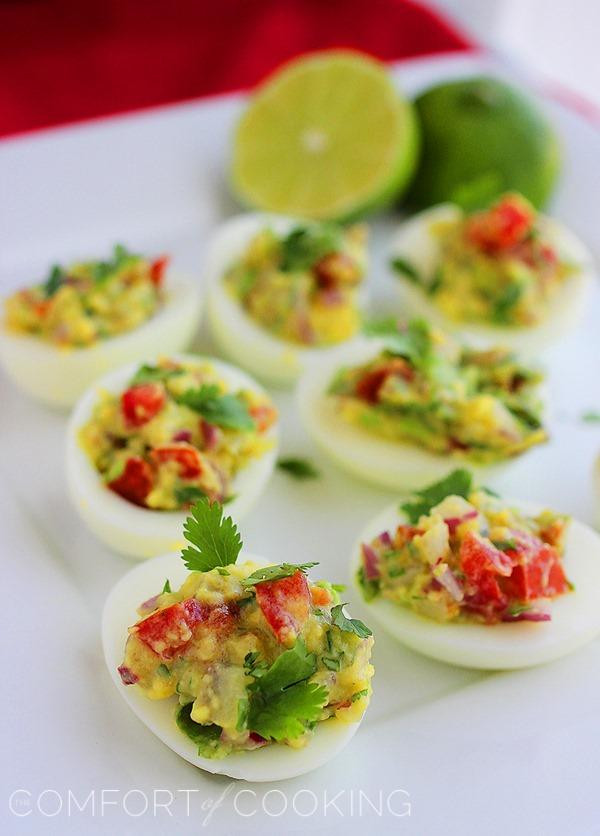 Guacamole Deviled Eggs Awesome Guacamole Deviled Eggs – the fort Of Cooking