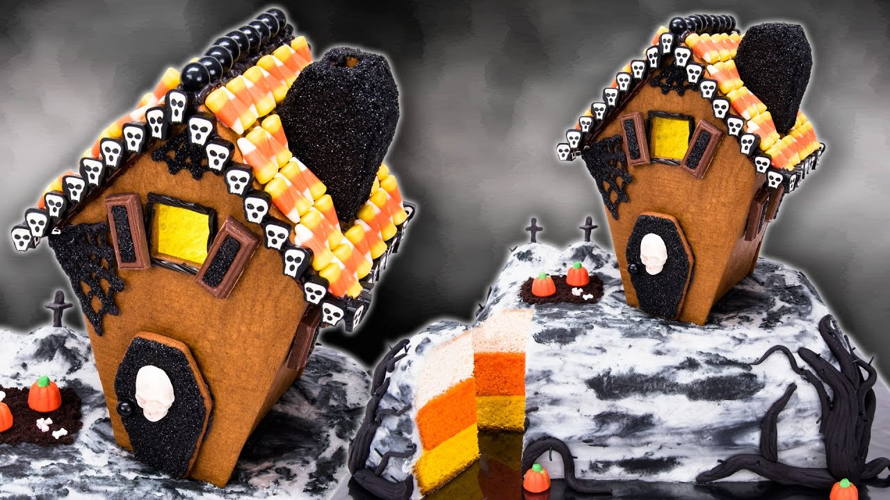 Gw2 Candy Corn Gobbler
 Gingerbread Haunted House Cake with Candy Corn Cake Layers