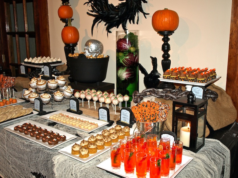 Halloween Dessert Table Best Of A Party Style Halloween Dessert Table