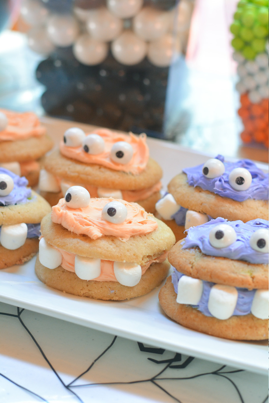 Halloween Monster Cookies
 Spooky Monster Cookies Mommy s Fabulous Finds