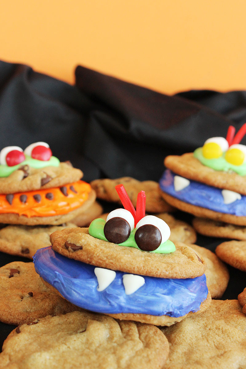 Halloween Monster Cookies
 Scary Monster Cookies