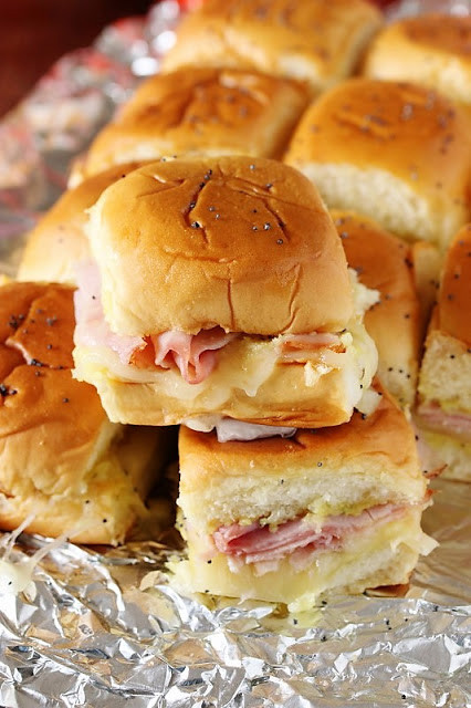Ham And Cheese Party Sandwiches
 Funtastic Friday Link Party 147 Easy Peasy Pleasy