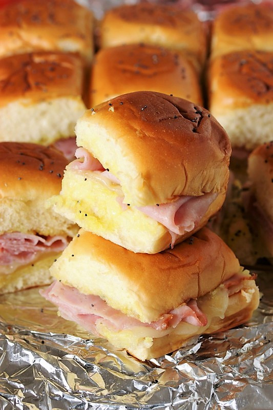 Ham And Cheese Party Sandwiches
 Ham & Cheese Party Sandwiches The Kitchen is My Playground