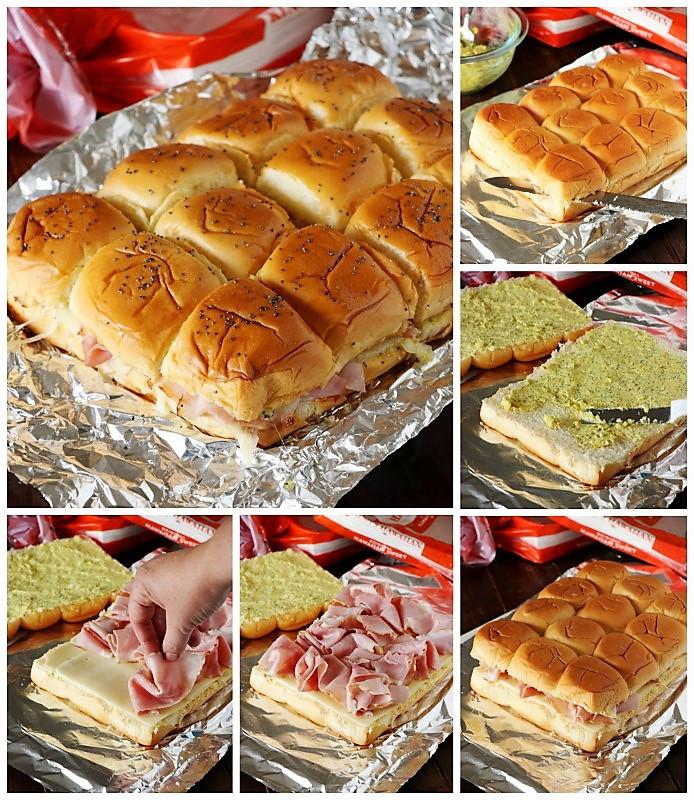 Ham And Cheese Party Sandwiches
 Ham & Cheese Party Sandwiches The Kitchen is My Playground