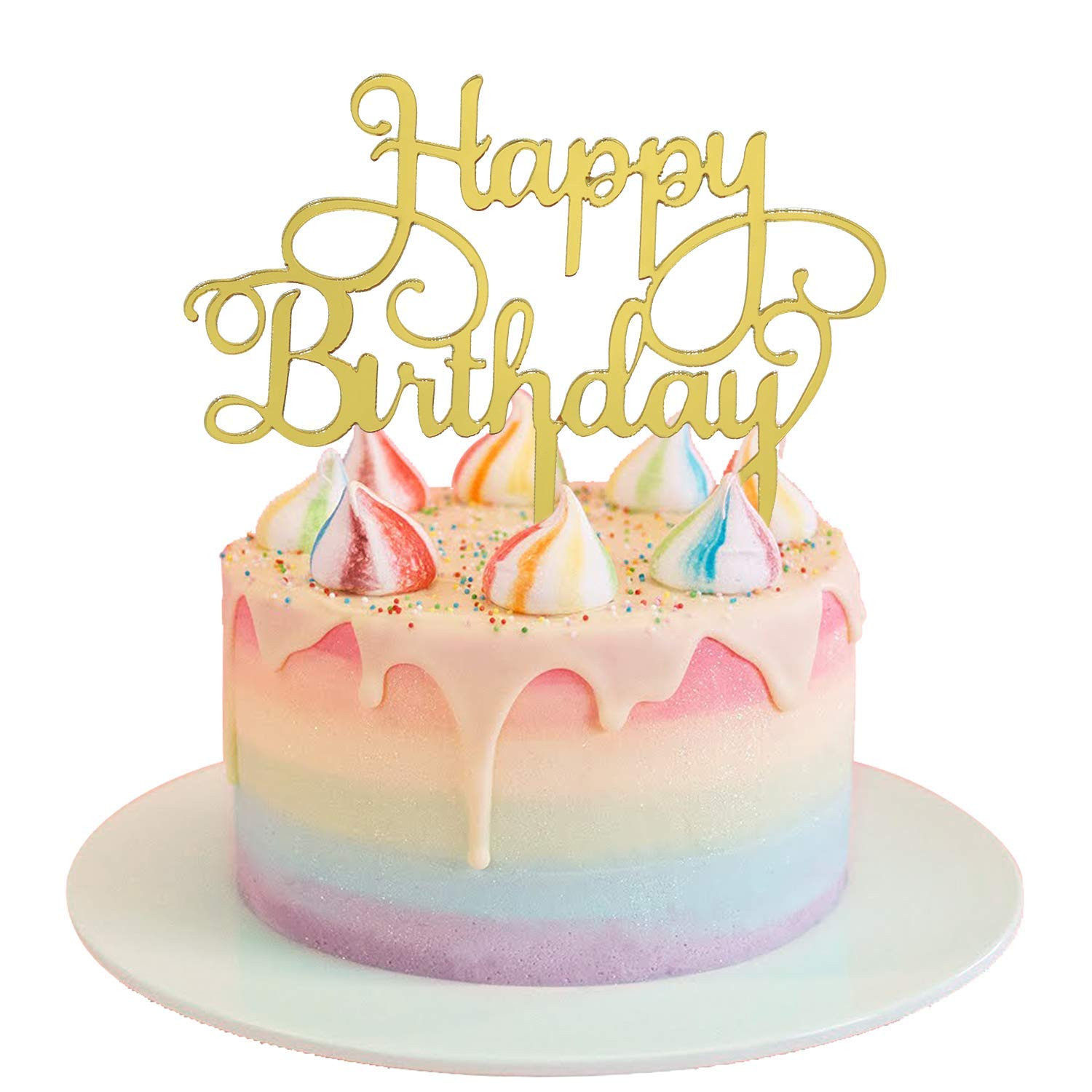 Happy Birthday Cake Pictures
 Acrylic Happy Birthday Cake Topper Acrylic Cake Topper