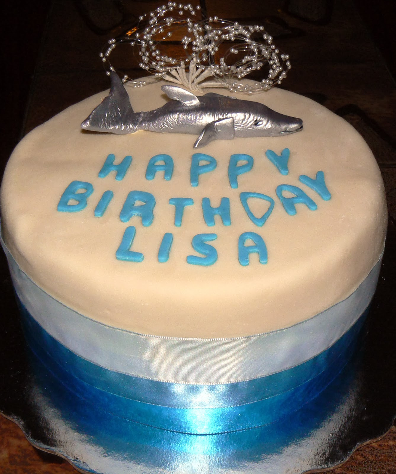 Happy Birthday Lisa Cake
 Pasteles De La Paz Happy Birthday Lisa
