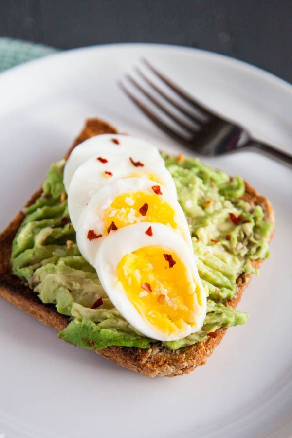 Healthy Breakfast with Boiled Eggs Elegant Hard Boiled Eggs with Avocado toast Recipe