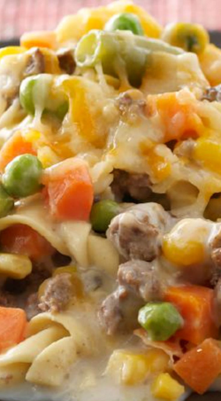 Healthy Casseroles With Ground Beef
 Healthy Living Creamy Beef & Noodle Casserole Creamy and