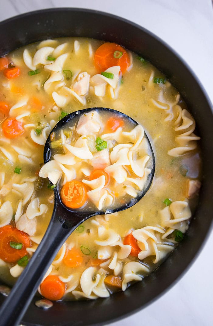 Healthy Chicken Noodle Soup Recipe
 Easy Homemade Chicken Noodle Soup e Pot