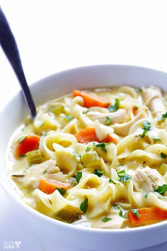 Healthy Chicken Noodle Soup Recipe
 Life Fad Healthy Creamy Homemade Chicken Noodle Soup