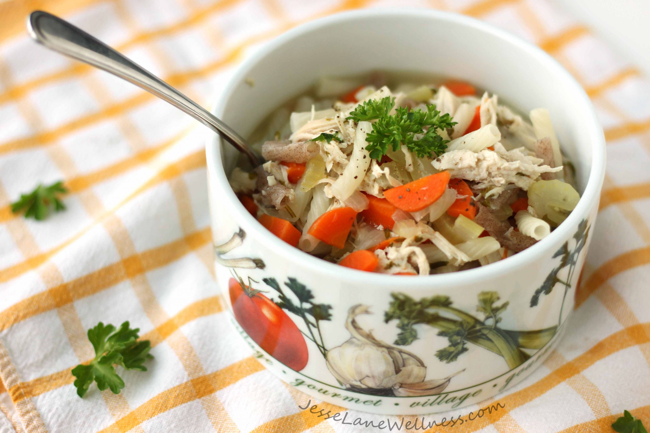 Healthy Chicken Noodle soup Recipe Lovely Healthy Chicken Noodle soup Recipe by Jesse Lane Wellness
