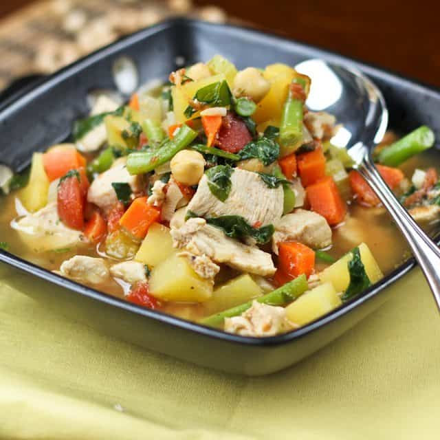 Healthy Chicken Vegetable Soup
 Chicken Ve able Soup • The Healthy Foo