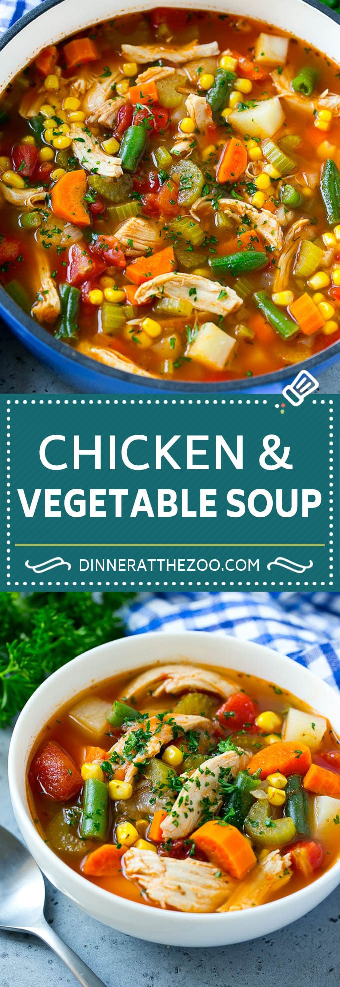 Healthy Chicken Vegetable Soup
 Chicken Ve able Soup Dinner at the Zoo