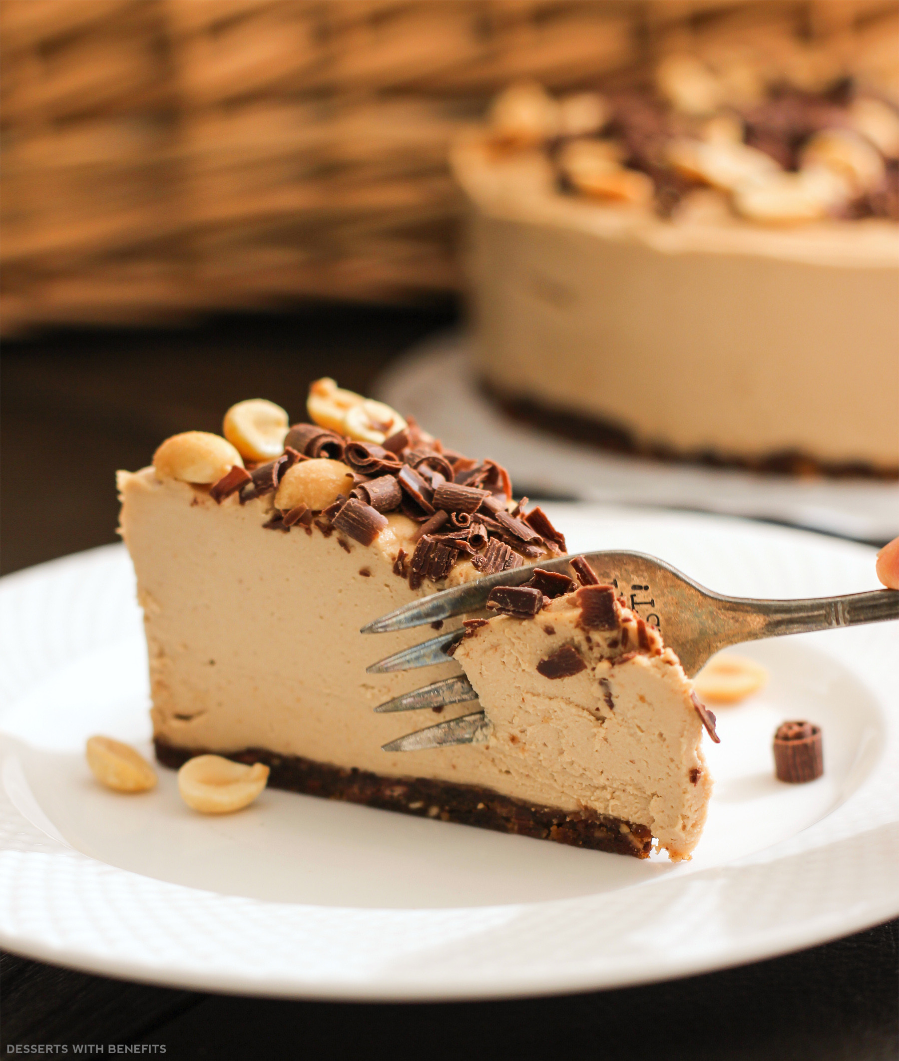 Healthy Dairy Free Desserts Best Of Healthy Chocolate Peanut butter Raw Cheesecake