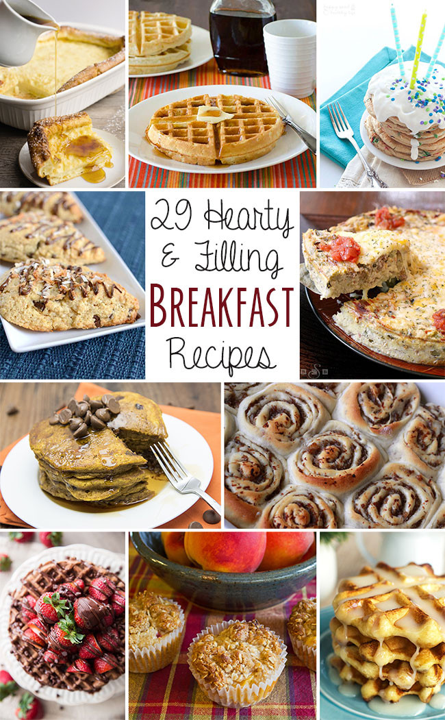 Healthy Filling Breakfast
 Peach and Oatmeal Muffins 28 Hearty and Filling