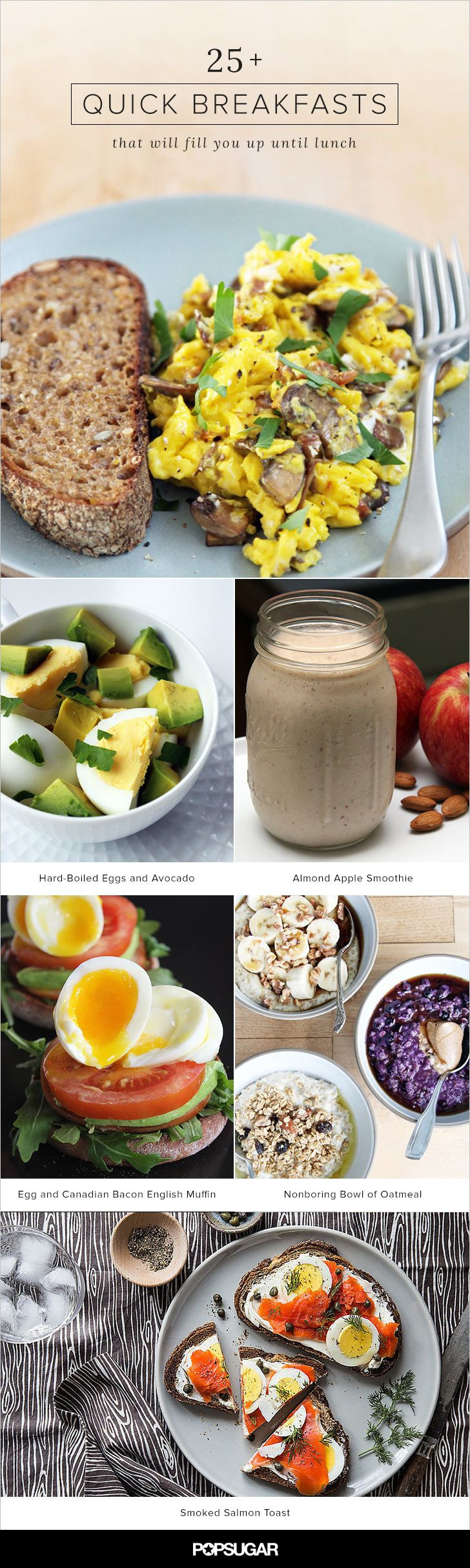 Healthy Filling Breakfast
 26 Quick Breakfasts That Will Fill You Up Until Lunch