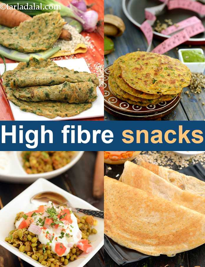 Healthy High Fiber Snacks
 28 High fibre Indian snacks for weight loss