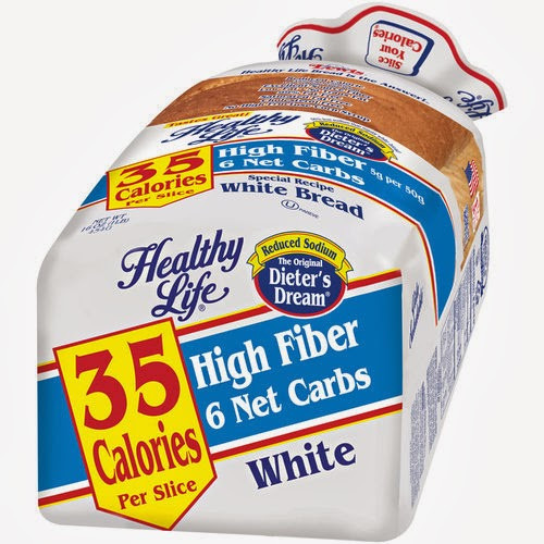 Healthy Low Calorie Bread
 35 calorie bread