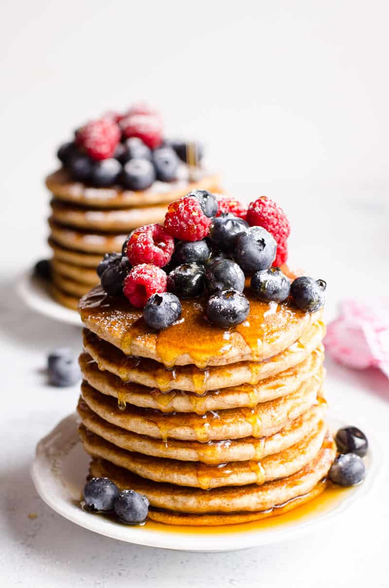 Healthy Pancakes From Scratch
 Fluffy Healthy Pancakes iFOODreal Healthy Family Recipes