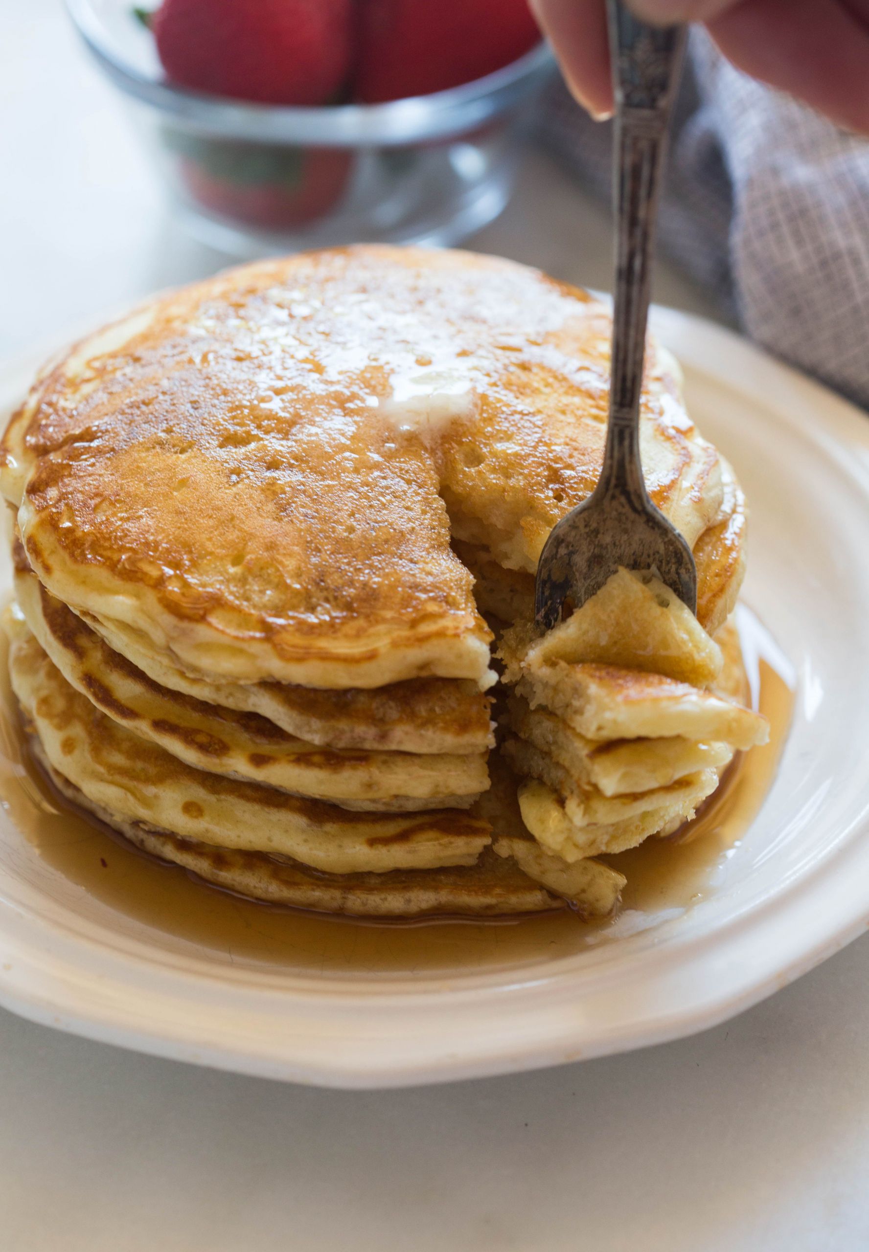 Healthy Pancakes From Scratch
 Buttermilk Pancakes Recipe