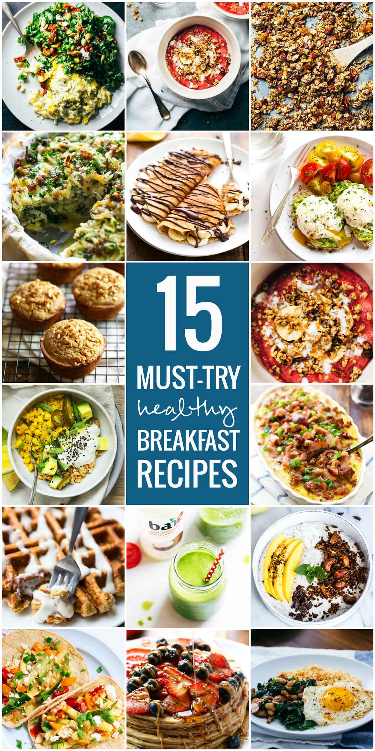 Healthy Recipe For Breakfast
 15 Must Try Healthy Breakfast Recipes Pinch of Yum